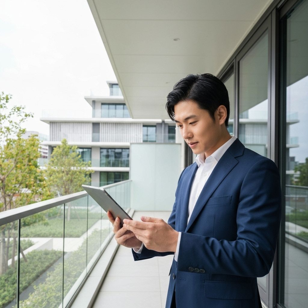 Real estate agent using Becassa